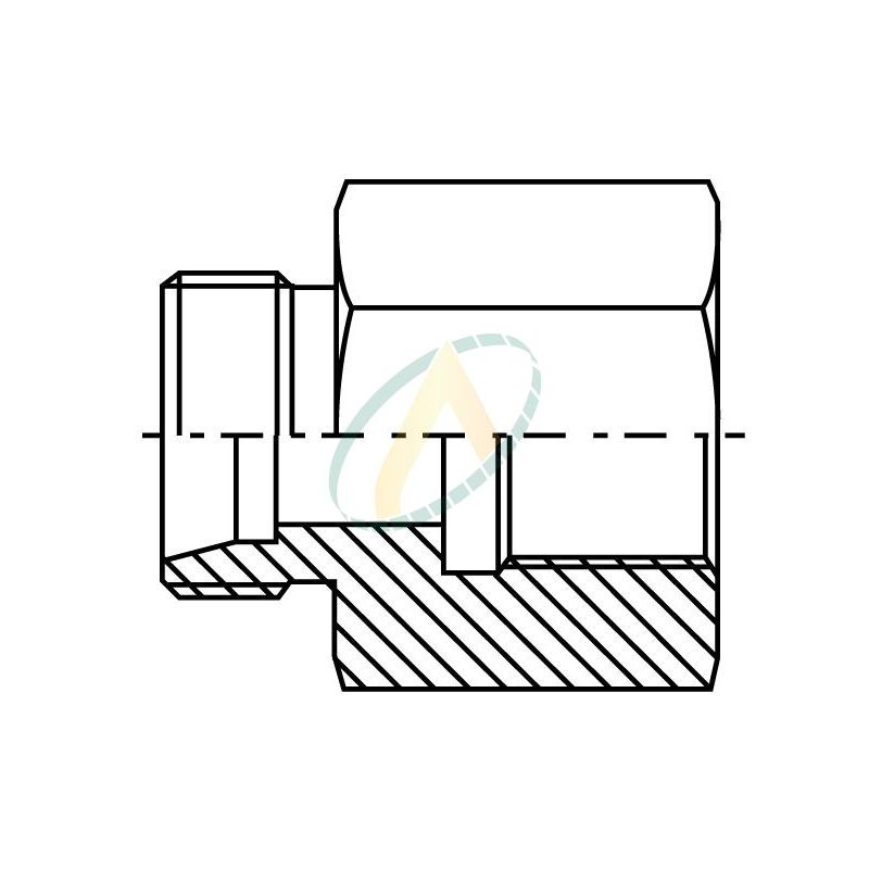 Adaptateur Droit M Le L Din Femelle Bspp