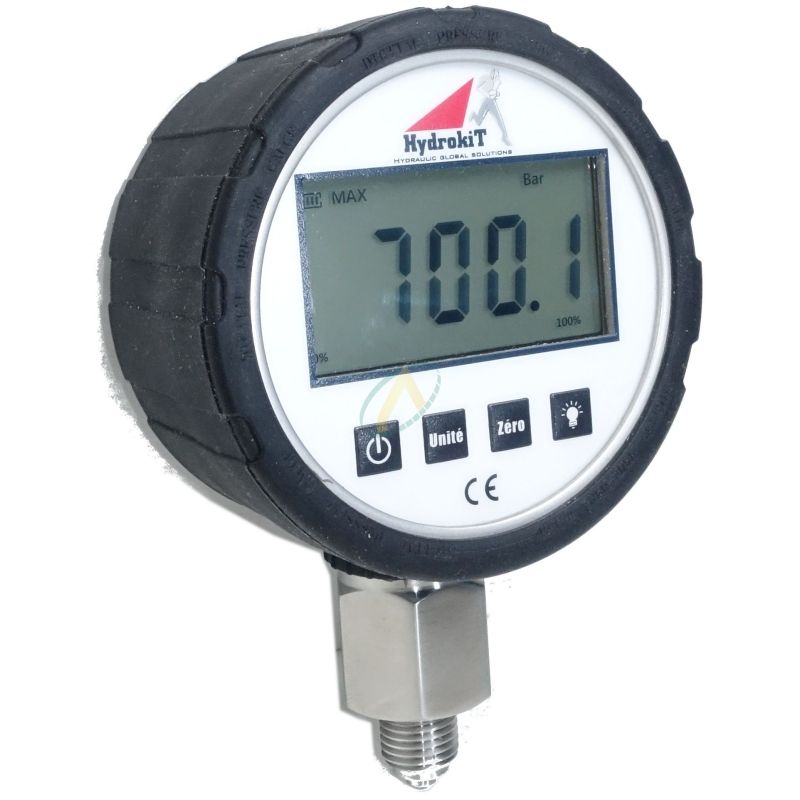Manomètre pression d'huile (0-100 PSI) digital AEM