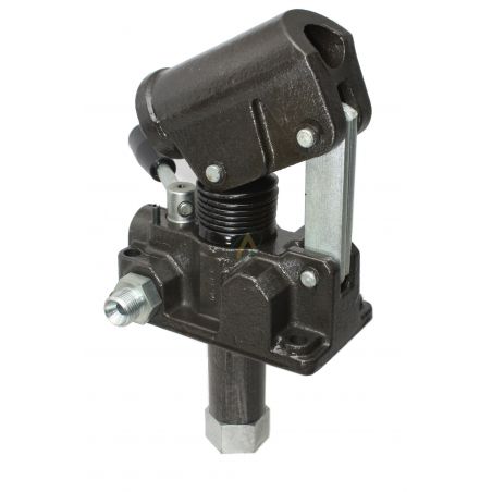 Pompe hydraulique remorque manuelle acier - Remorques Discount