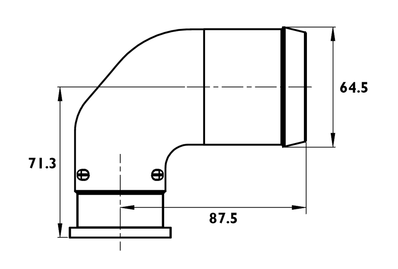 Pompe hydraulique pour camion compacte PAC double débit HYDRO LEDUC 25 à 39  cm3, flasque 4